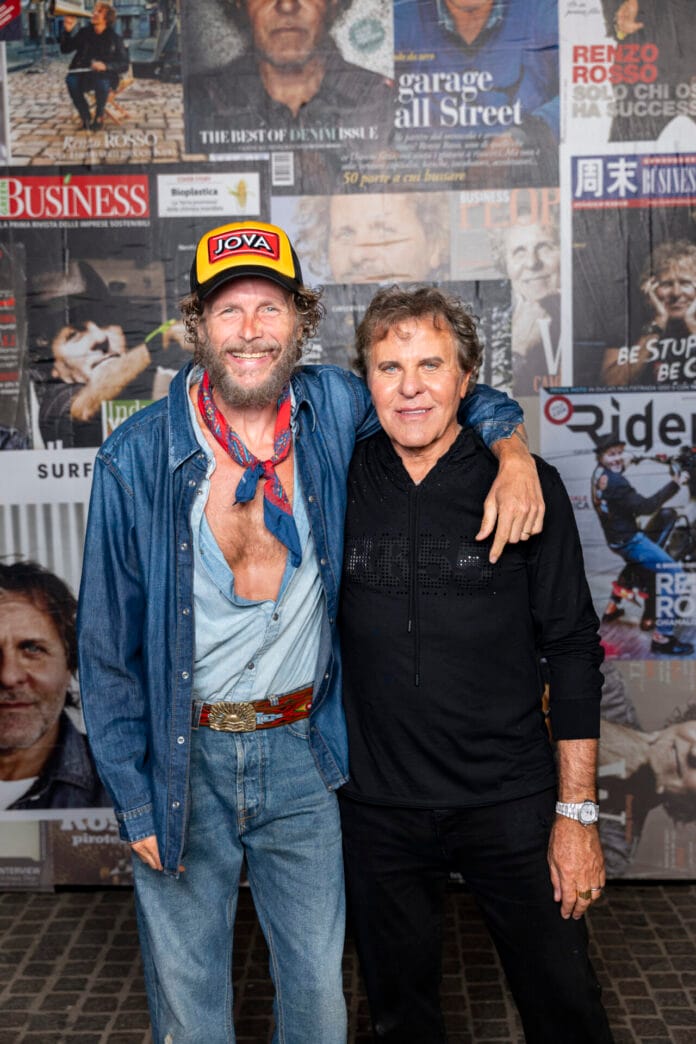 Jovanotti e Renzo Rosso