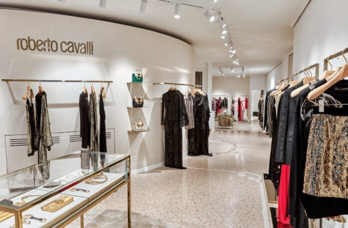 Roberto Cavalli la nuova boutique a Milano