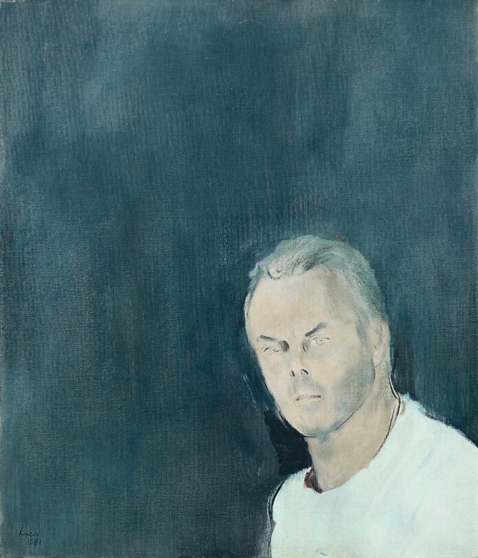 Giorgio Armani ritratto da Luca Vernizzi nel 1981